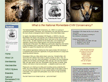 Tablet Screenshot of nationalcvmconservancy.org